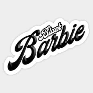 Black Barbie Stickers for Sale TeePublic